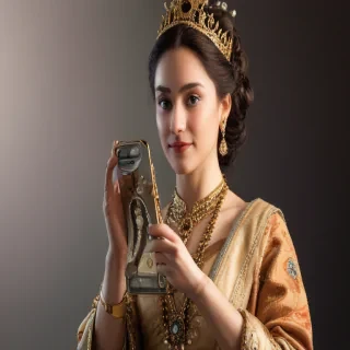 person holding phone