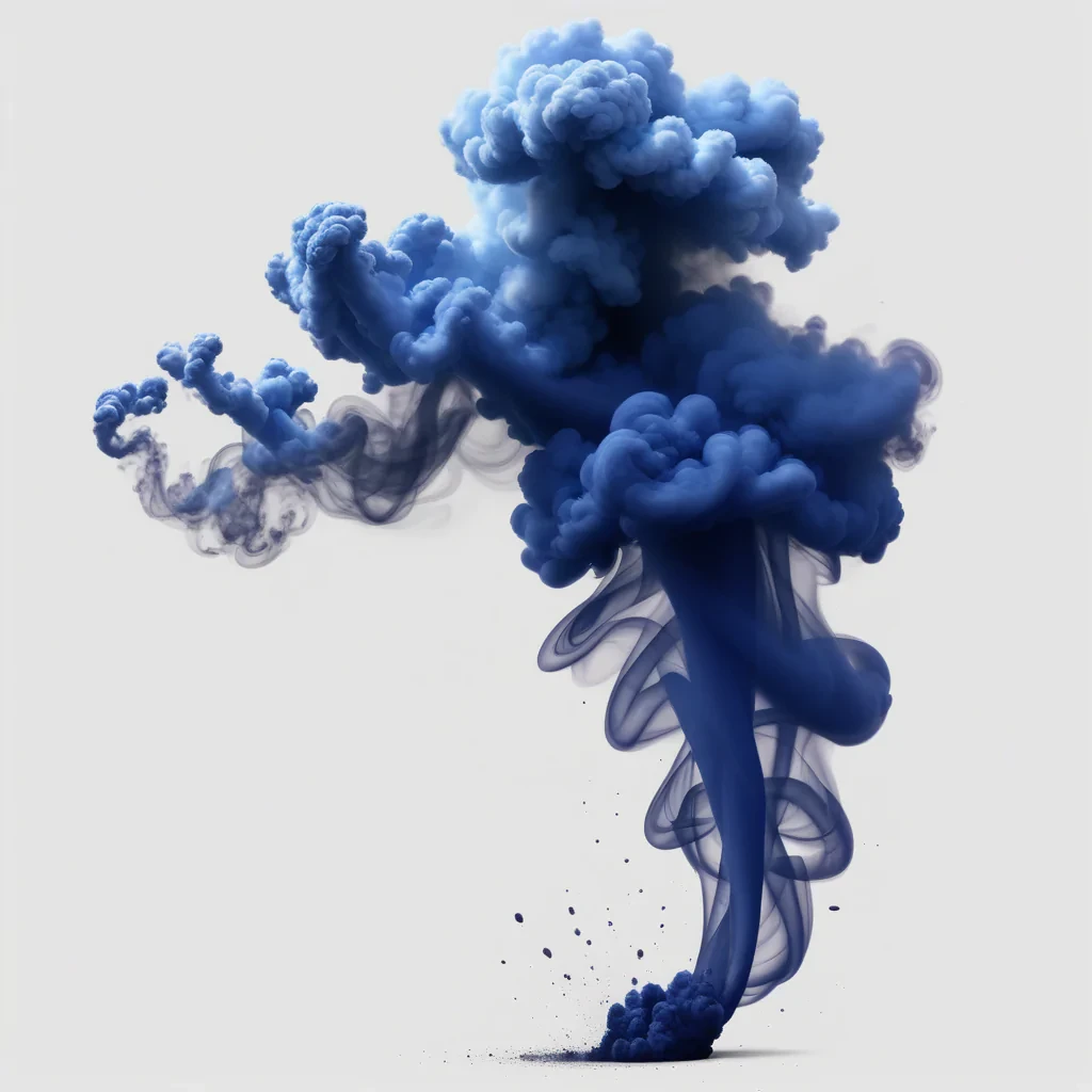blue smoke png