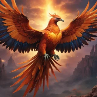 phoenix bird wallpaper