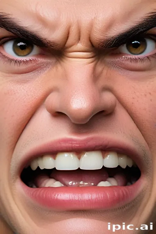 angry face