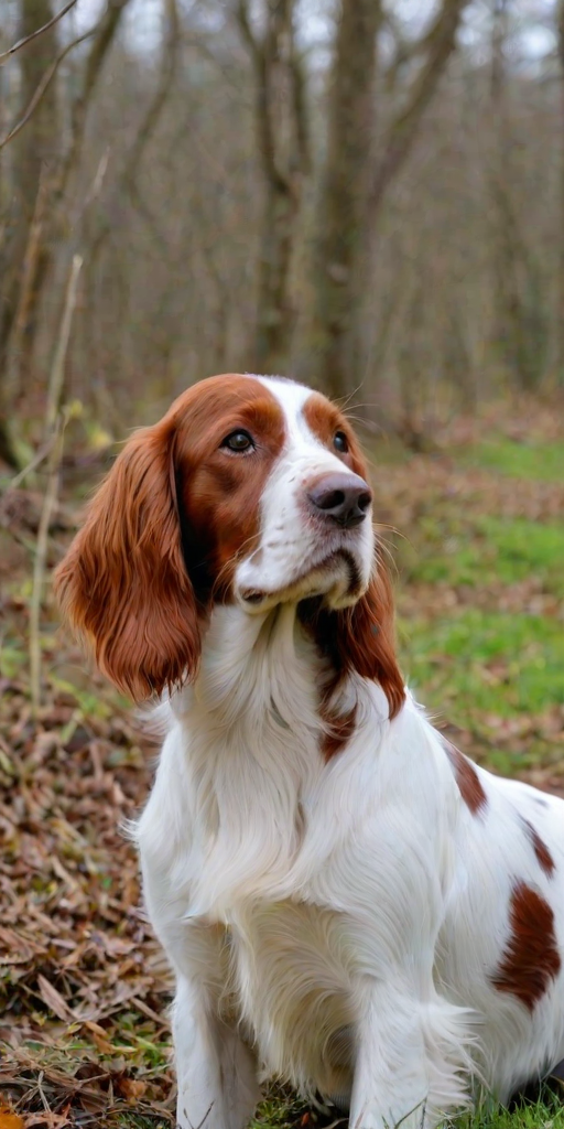 irish red and white setter