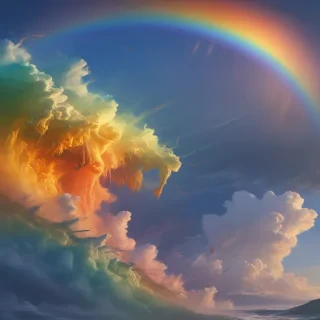 rainbow backround