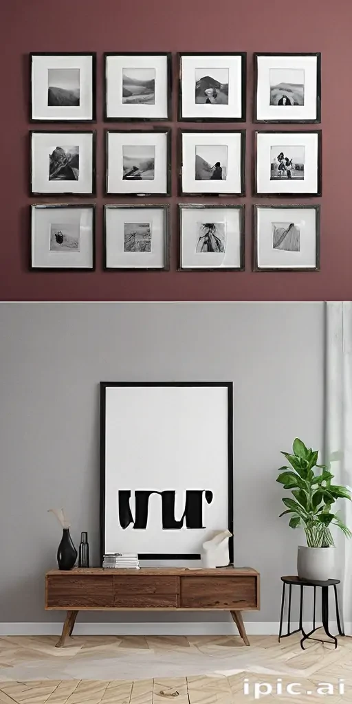 gallery wall mockup