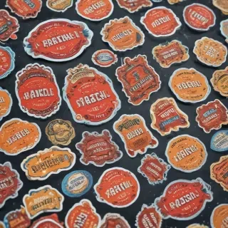 stickers mockup