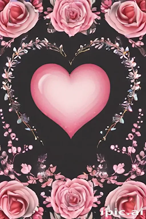 heart border png aesthetic