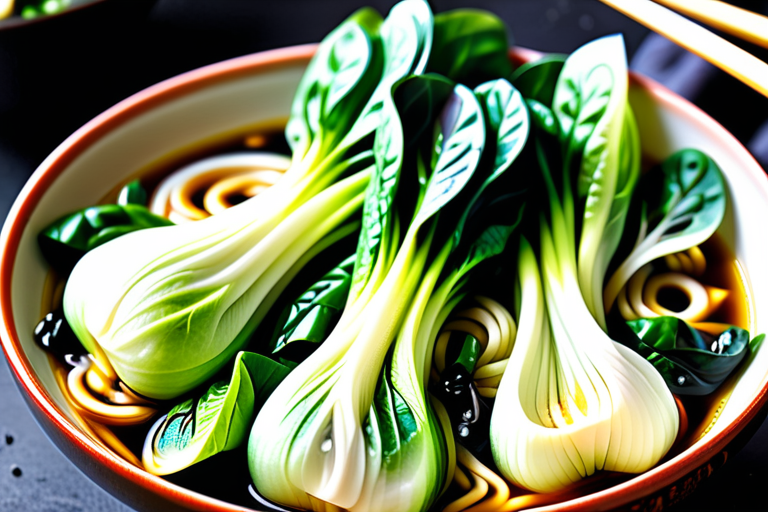 how to cook bok choy for ramen