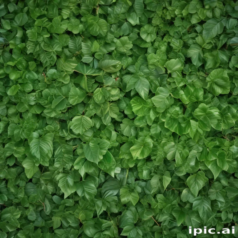 leaf background green