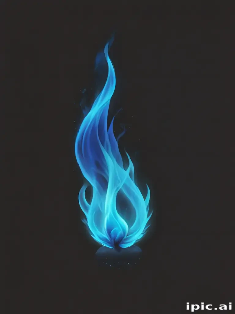 blue flame png
