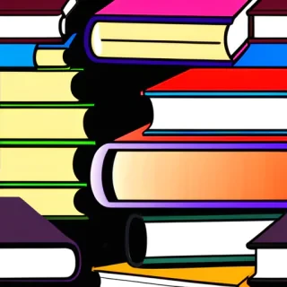 clipart stack of books