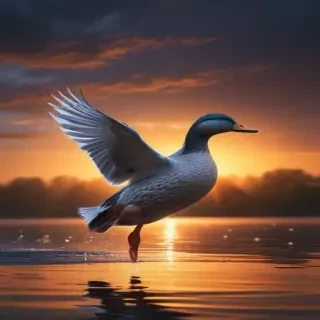background duck