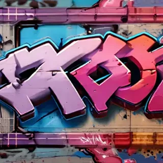 graffiti art background