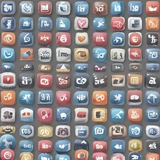 social media icons