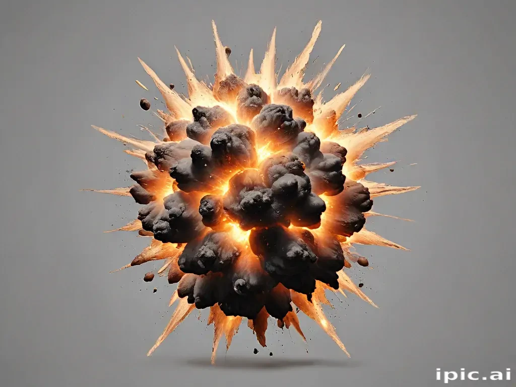 explosion transparent background