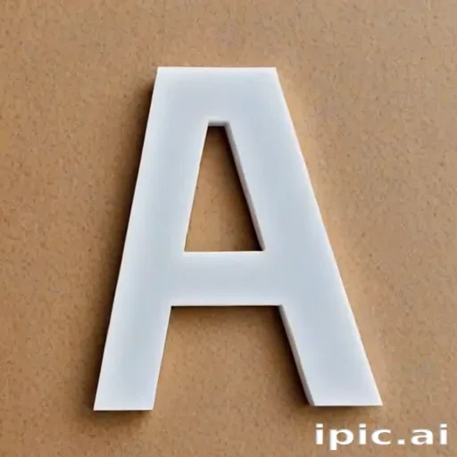 letters as images