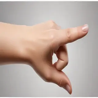 point finger png