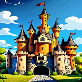 cartoon castel