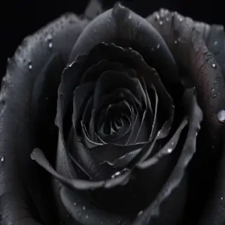black rose photo