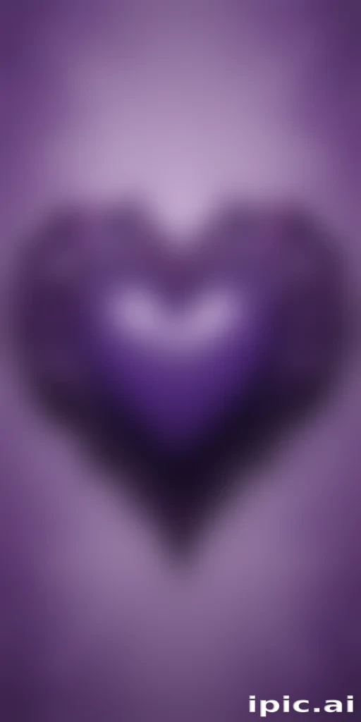 wallpaper purple heart