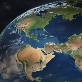 animated pic of earth