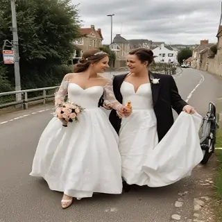 just married