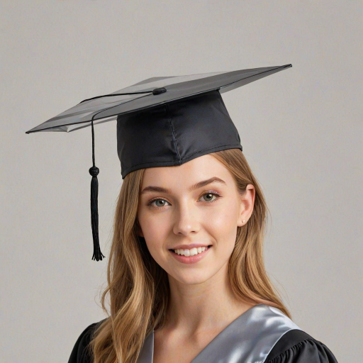 transparent graduation cap