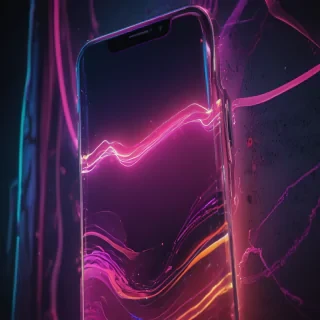 neon phone backgrounds