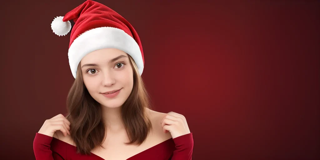 christmas hat no background