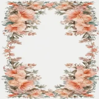 floral border png