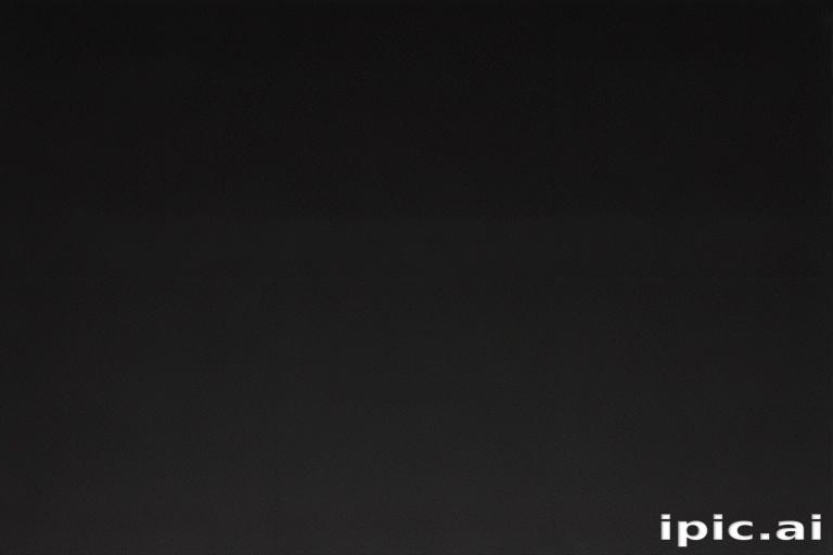 Abstract Black Background with Subtle Texture and Dim Light Effects