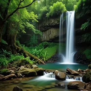 desktop waterfall backgrounds