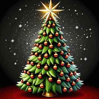 iphone christmas tree wallpaper
