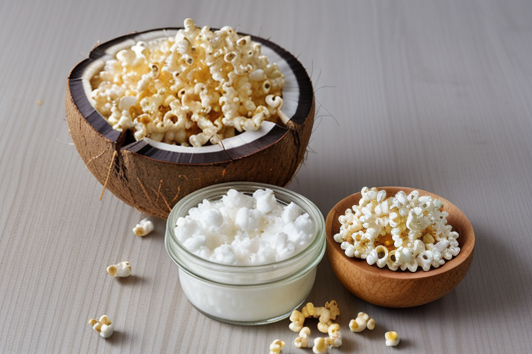 coconut oil for popping corn