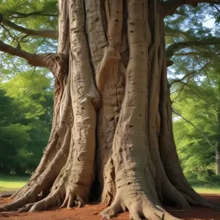 tree trunk tree