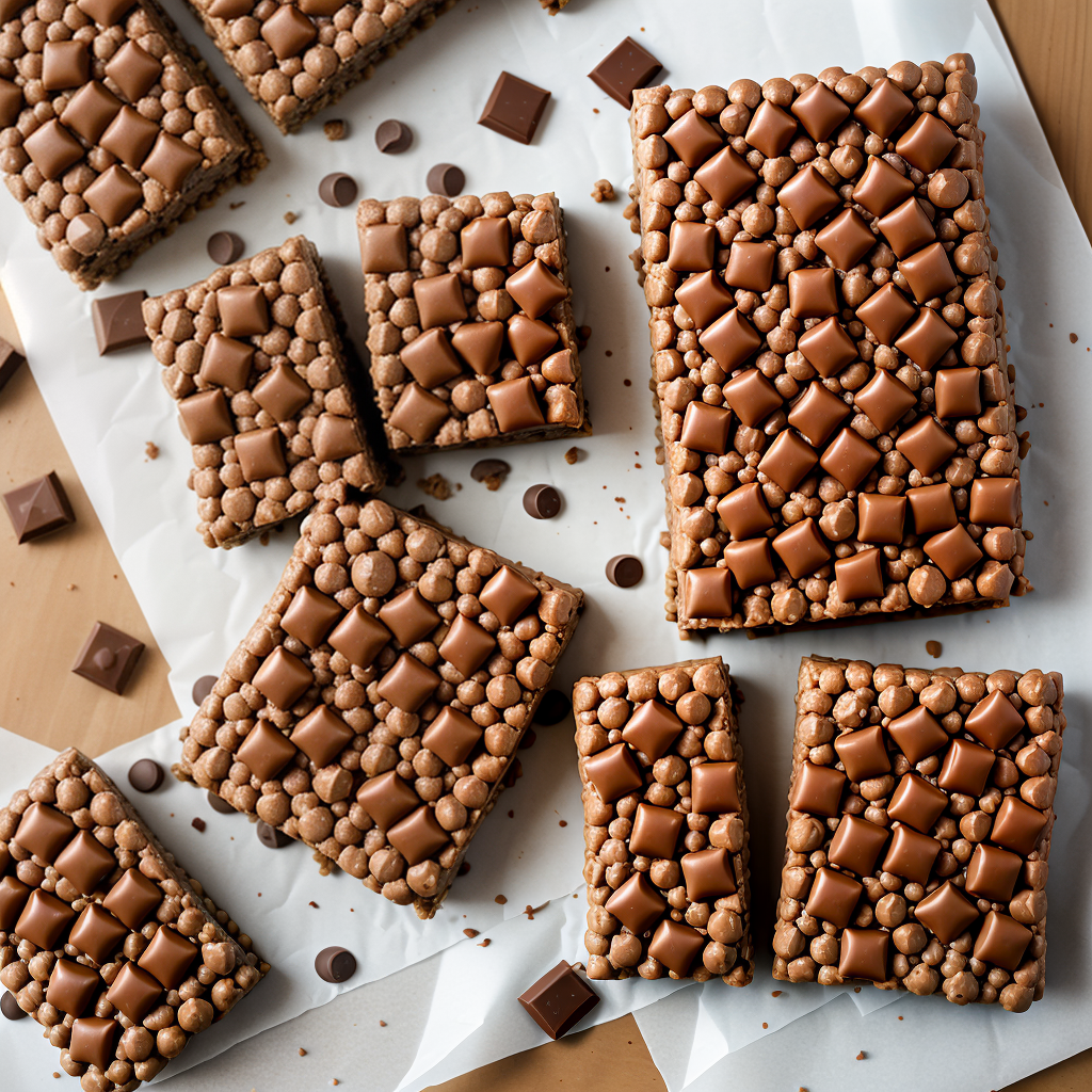 chocolate peanut butter rice krispy treats