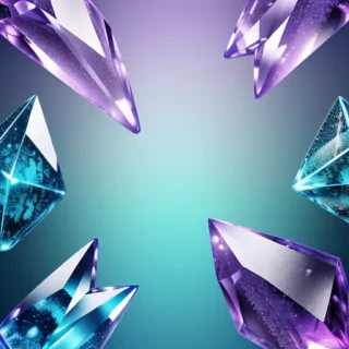 crystal background wallpaper