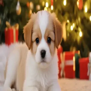 christmas puppy desktop backgrounds