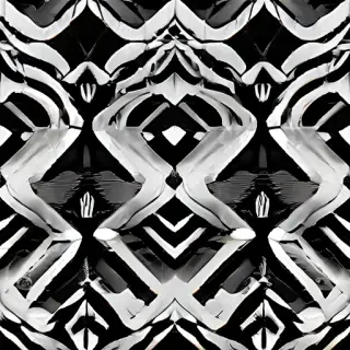 black and white pattern