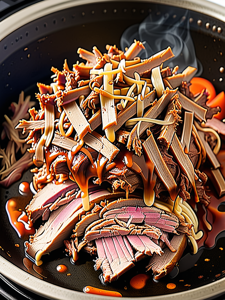 pulled pork on stove top