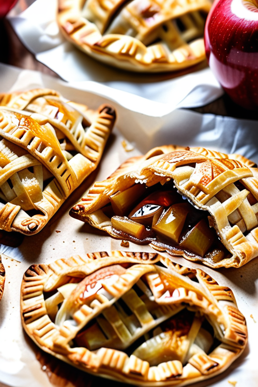 apple hand pies with puff pastry