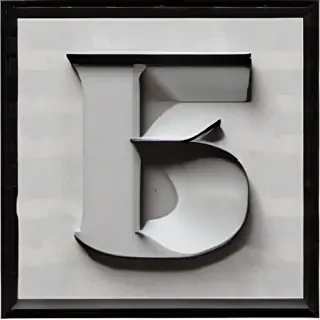 b font