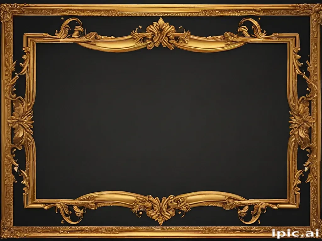 golden frame border