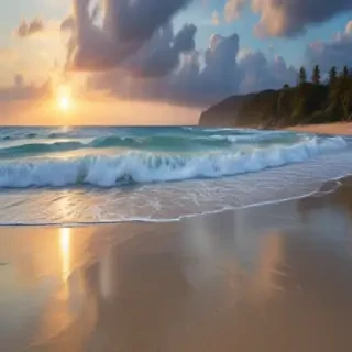 beach transparent