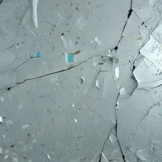 broken glass texture