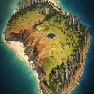 brazil map