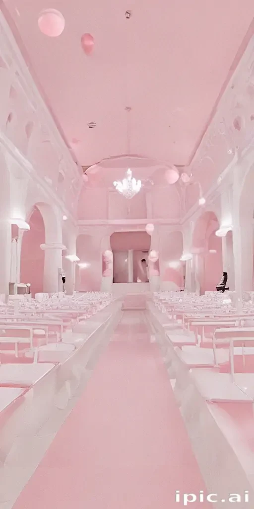 pink and white aesthetic