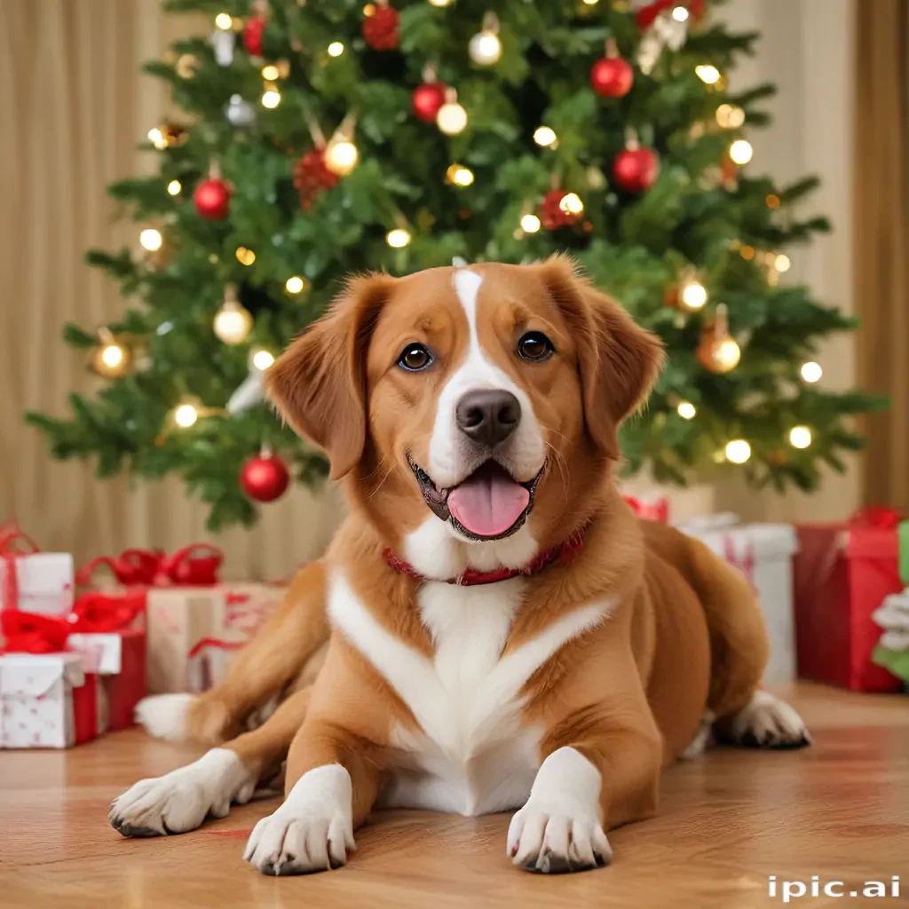 dog pictures christmas