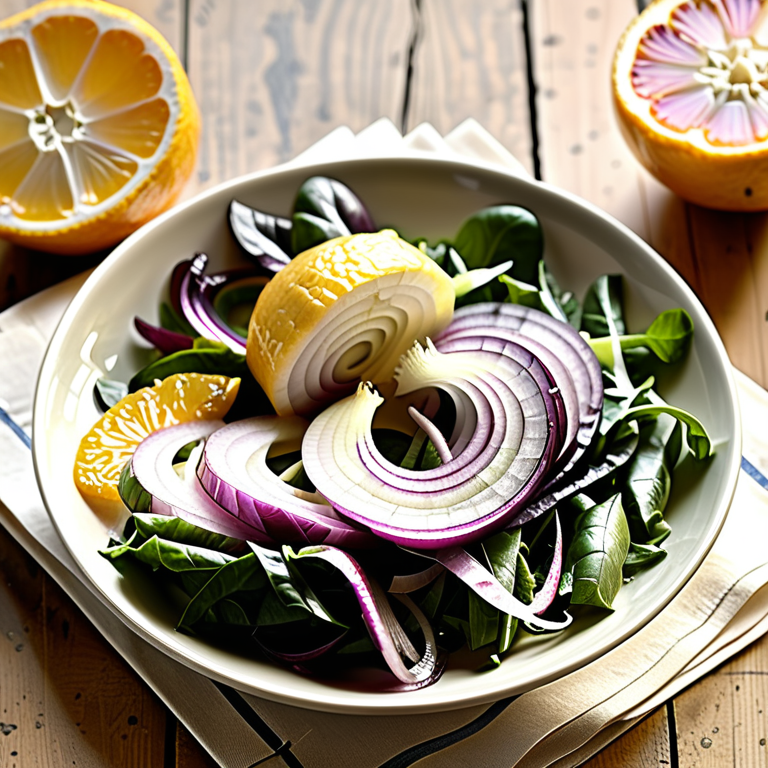 sweet onion and citrus dressing