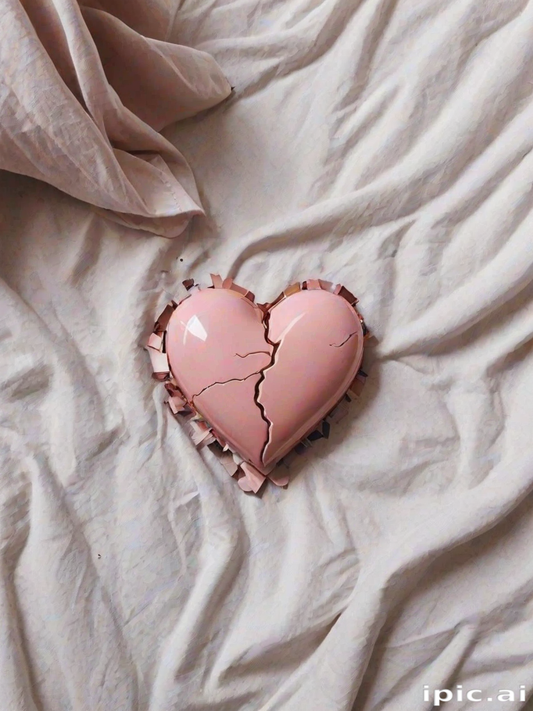 broken heart aesthetic