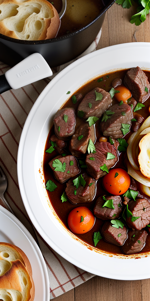 what to serve beef bourguignon with