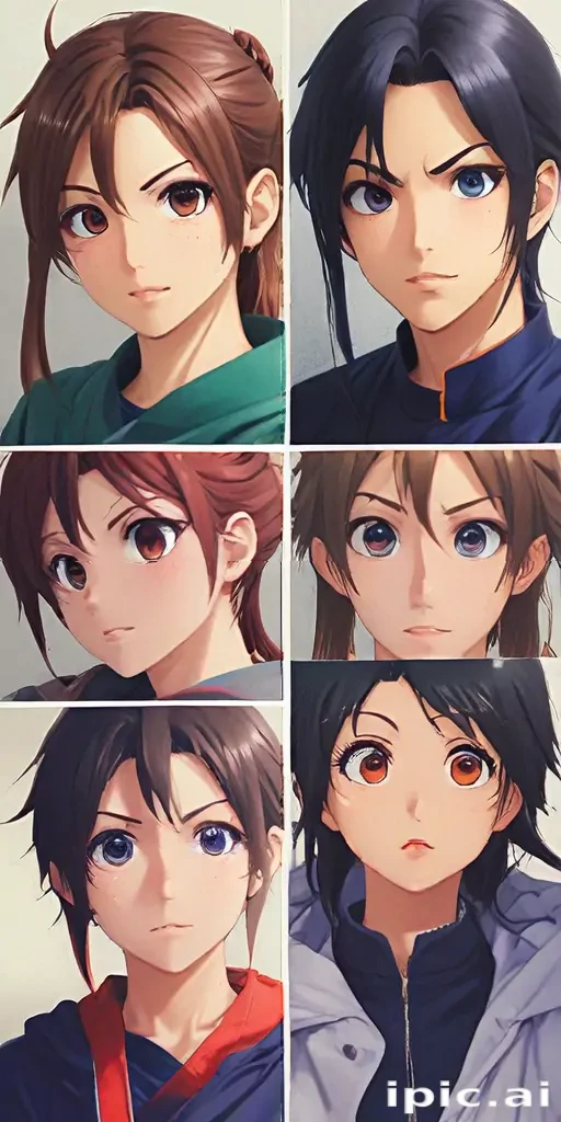 photos of anime characters